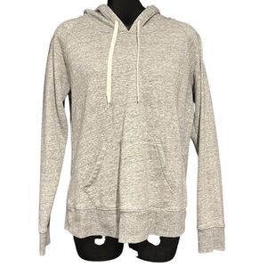 Old Navy Heather Gray Long Sleeve Pullover Hoodie Women’s Small